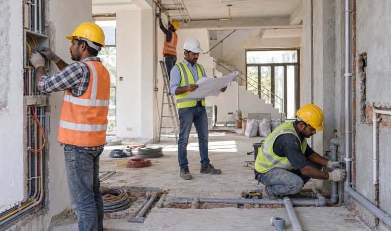 Modern Villa Construction
